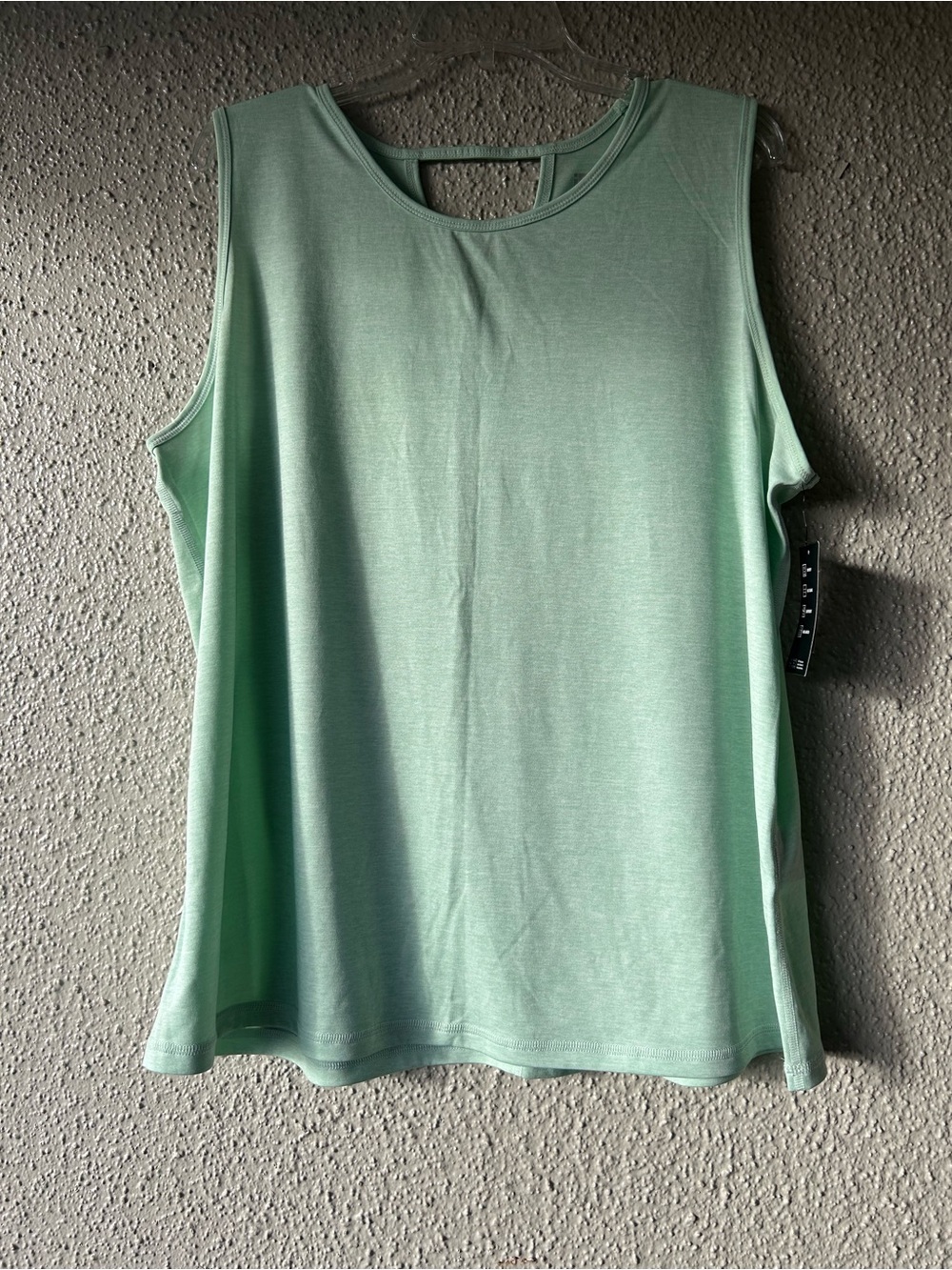 Ideology Mint Green  Scoop Neck Sleeveless Tank top 2X NWT